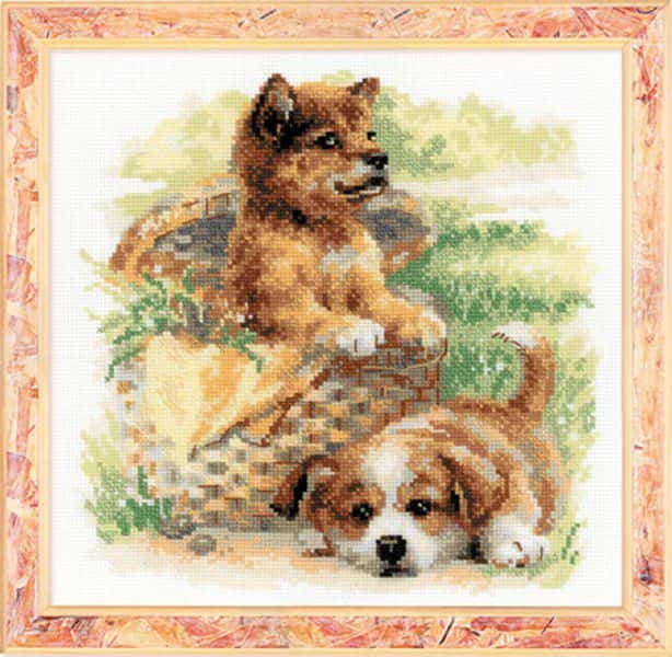 Riolis borduurpakket Tender Age 25x25 cm RI-1390