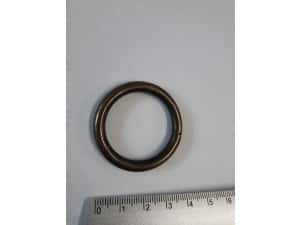 Dromenvanger metalen ring 40 x 30 mm brons per 7 stuks