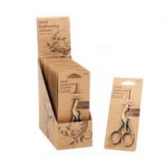 Klasse borduurschaartje stork embroidery scissors