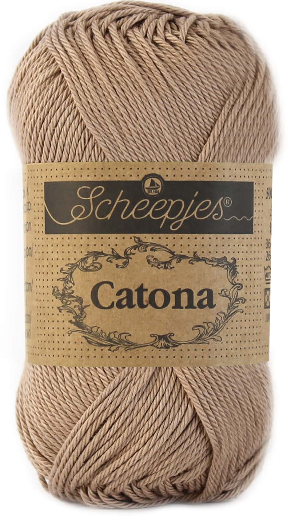 Scheepjes Catona kleur 506 CARAMEL 25 gram