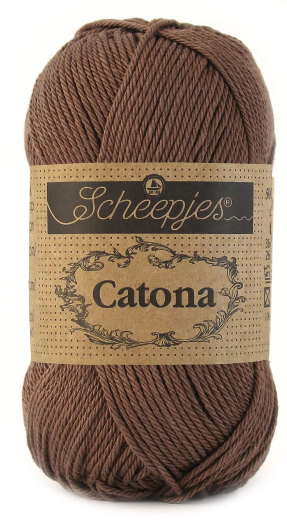 Scheepjes Catona kleur 507 CHOCOLATE 25 gram