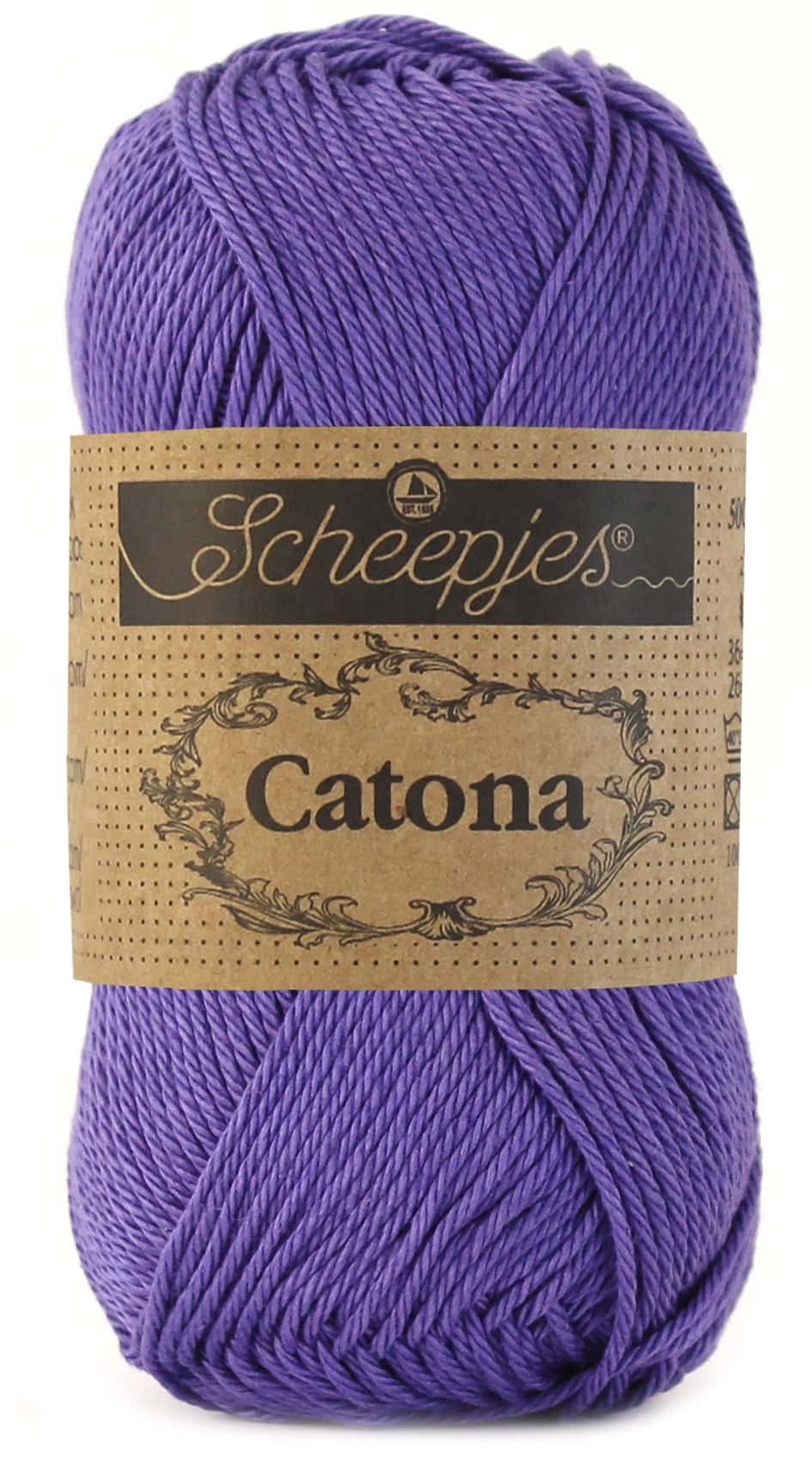 Scheepjes Catona kleur 508 DEEP AMETHYST 25 gram