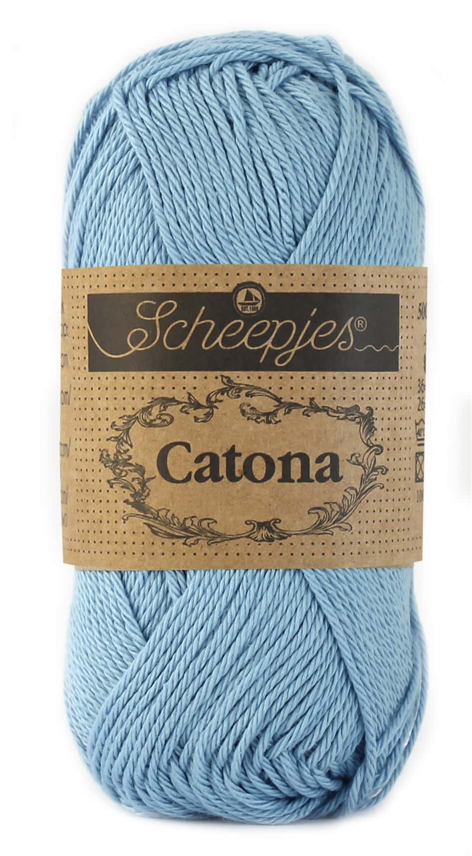 Scheepjes Catona kleur 510 SKY BLUE 25 gram