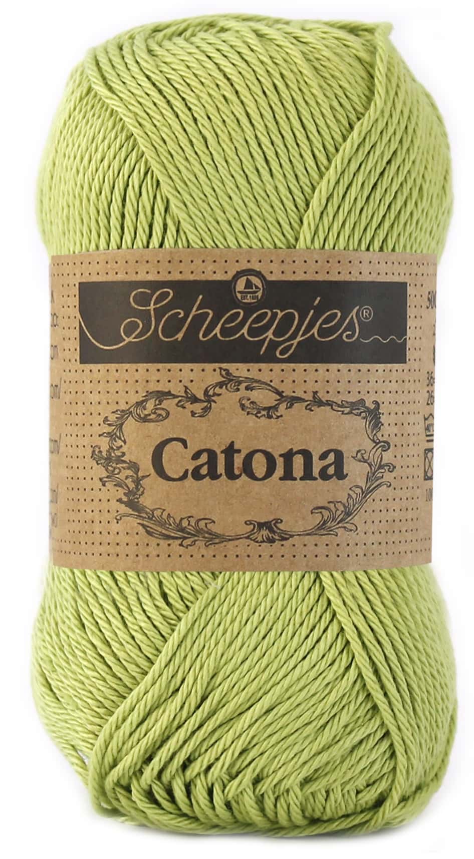 Scheepjes Catona kleur 512 LIME 25 gram