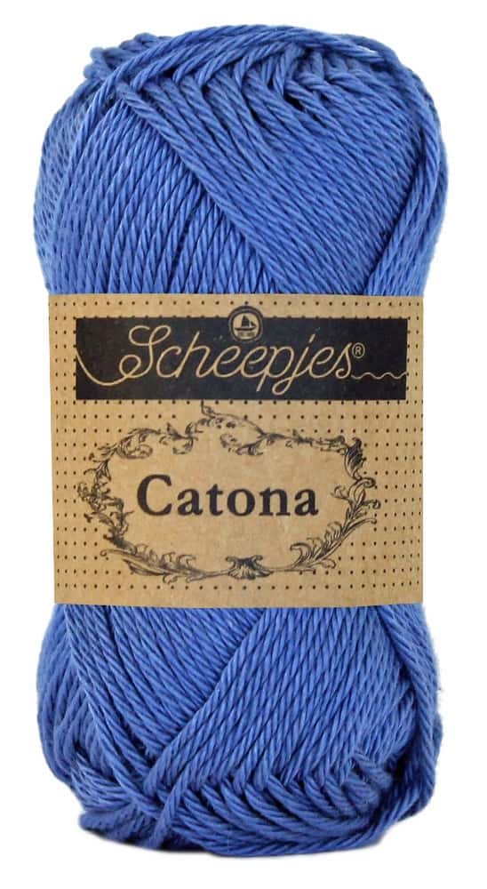 Scheepjes Catona kleur 261 CAPRI BLUE25 gram