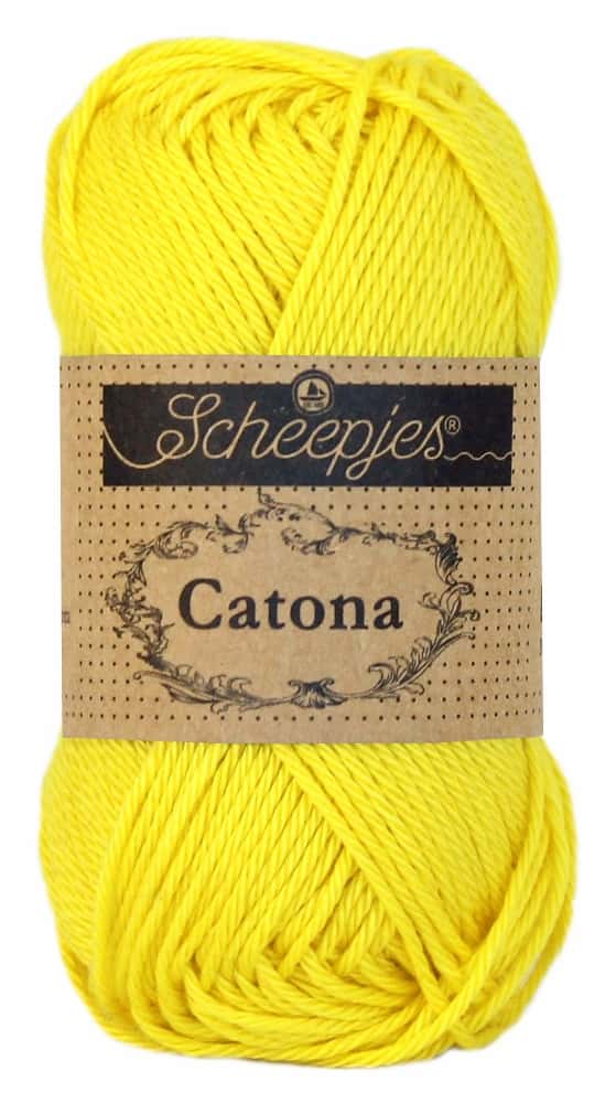 Scheepjes Catona kleur 280 LEMON 25 gram