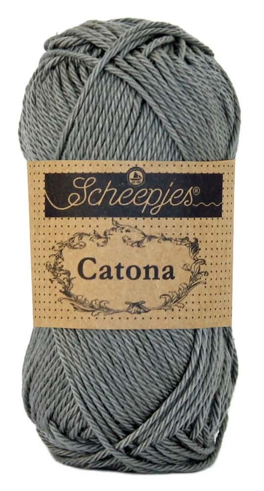 Scheepjes Catona kleur 242 METAL GREY 25 gram