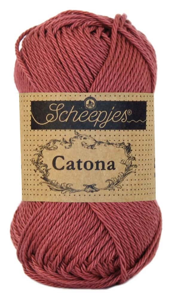 Scheepjes Catona kleur 396 ROSE WINE 25 gram