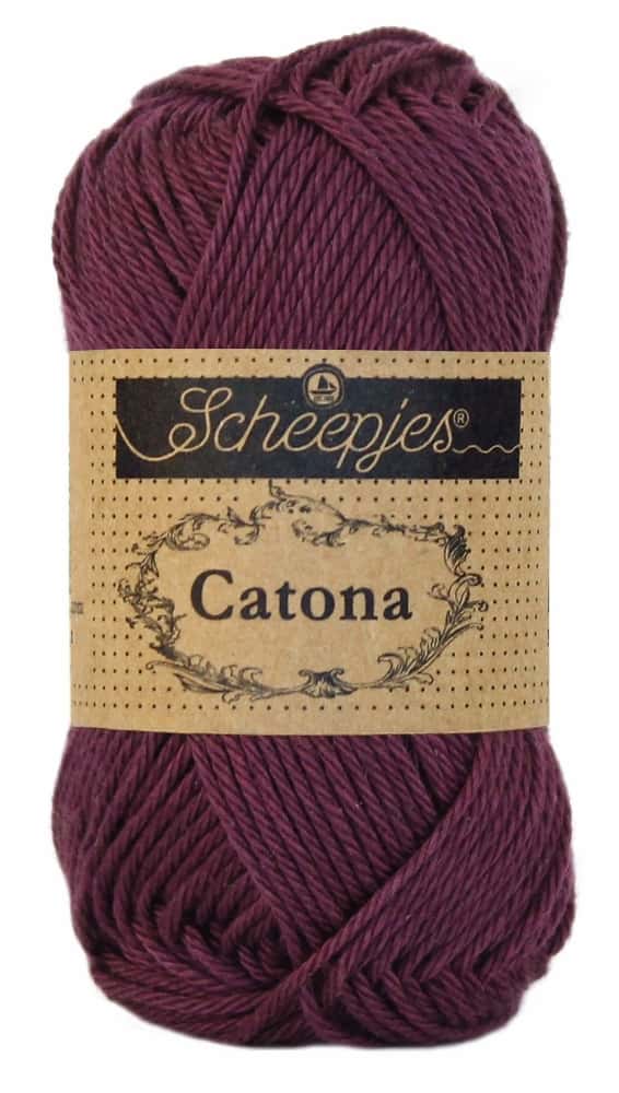 Scheepjes Catona kleur 394 SHADOW PURPLE 25 gram