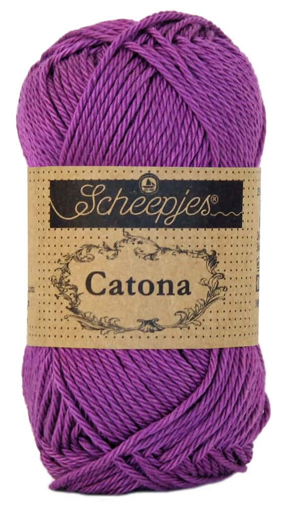 Scheepjes Catona kleur 282 ULTRA VIOLET 25 gram