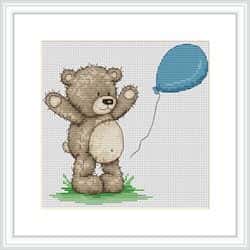 Broderie Bruno met Ballon 15,5 x 15 cm LS-B1081