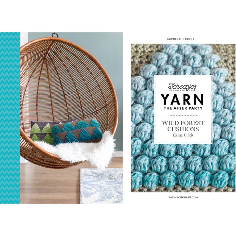 YARN THE AFTER PARTY NR.17 WILD FOREST CUSHIONS