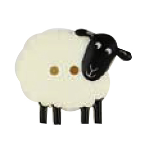 Knoop dill 23 mm schaap..