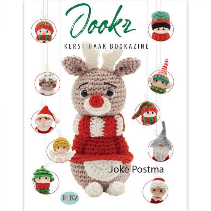 Boek Jookz Kerst haak bookagazine- Joke Postma