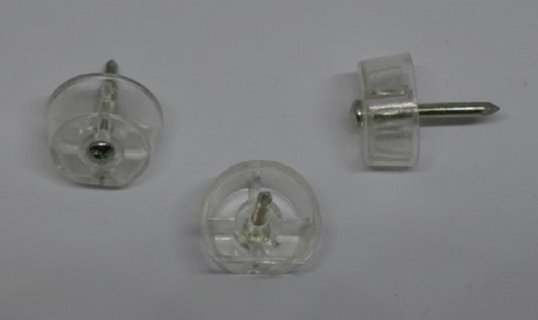Kastplankdrager transparant 8 stuks..