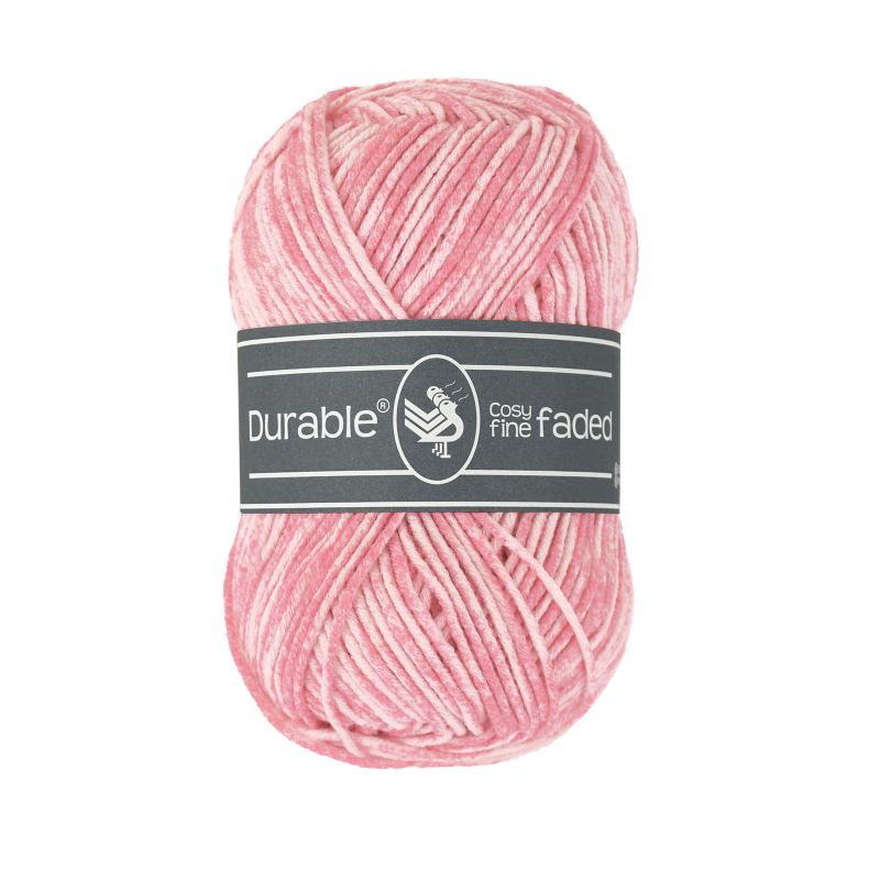 Durable Cosy Fine Faded 50gr kleur 0229 Flamingo pink..*
