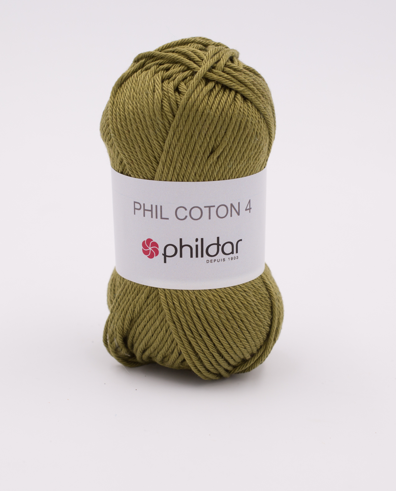 Phildar Phil Coton 4 kleur Vegetal