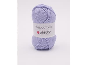 Phildar Phil Coton 4 kleur 2424 Parme
