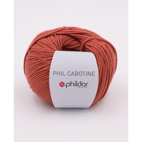 Phildar Cabotine kleur 2422 Terracotta