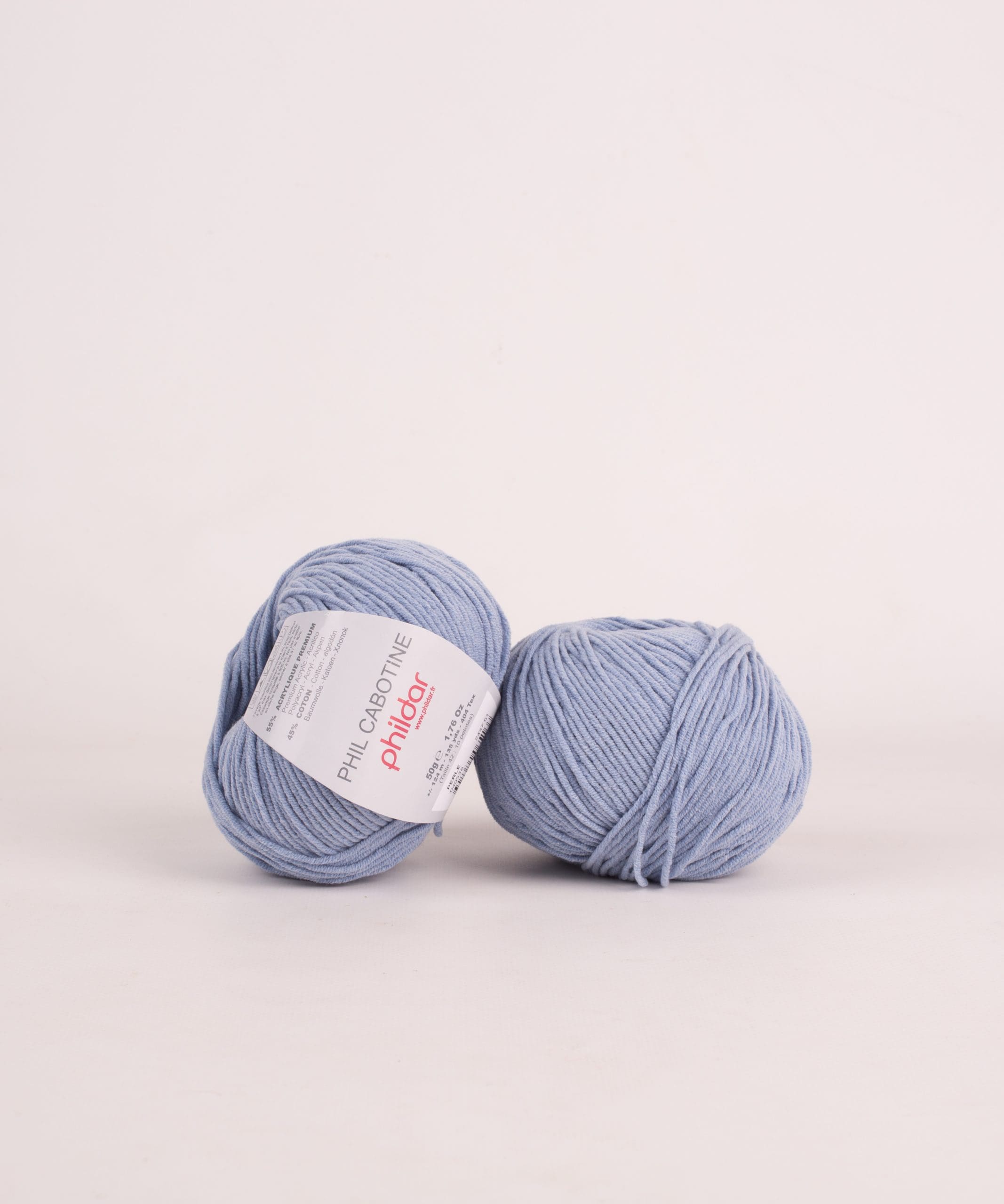Phildar Cabotine kleur 2433 Jean Bleached