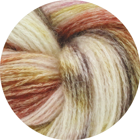 Lana Grossa Allora Hand Dyed kleur 257 Jamun