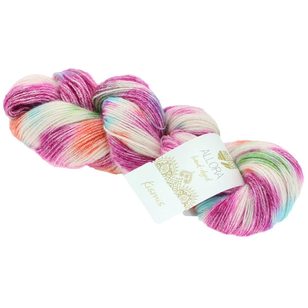 Lana Grossa Allora Hand Dyed kleur 260 Kismis