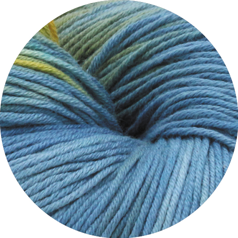 Lana Grossa Pima Fine hand-dyed kleur 702 Aamir