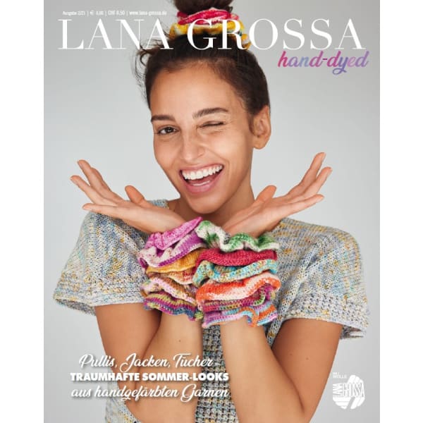 Boek Lana Grossa hand-dyed uitgave 2/21