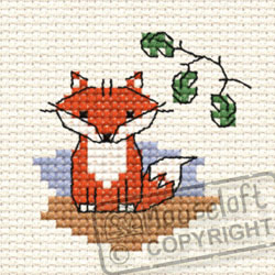 Mouseloft mini borduurpakket Ferdinand Fox