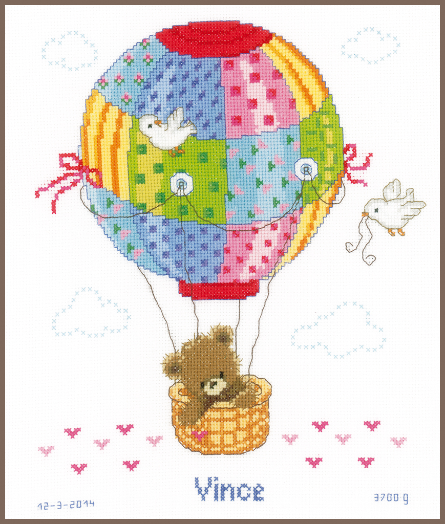 TELPAKKET KIT BALLONVAART Art nr. PN-0147916 25 x 29 cm