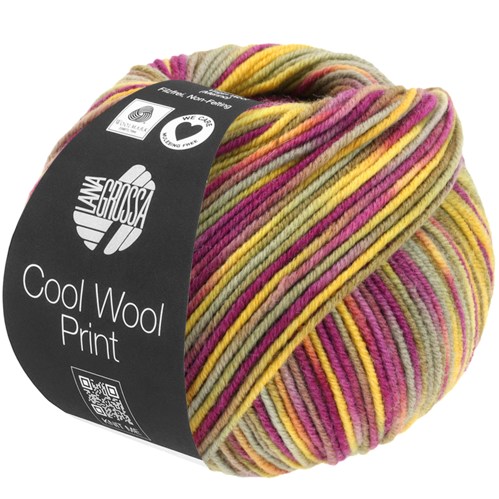 Lana Grossa Cool Wool Print kleur 0822