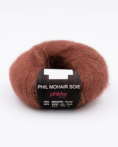 Phil Mohair Soie kleur 2333 Praline