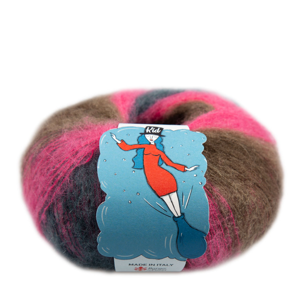 Borgo de 'Pazzi Kid Mohair kleur 4