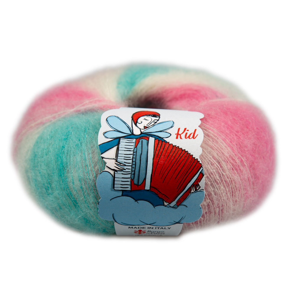 Borgo de 'Pazzi Kid Mohair kleur 5