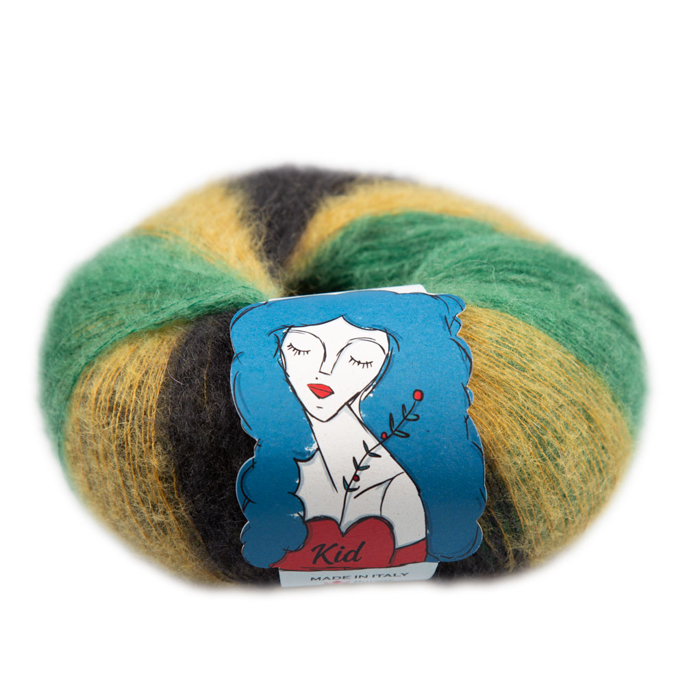 Borgo de 'Pazzi Kid Mohair kleur 7