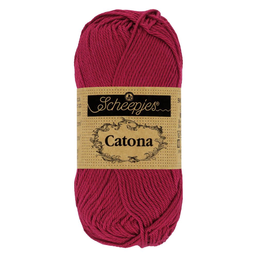 Scheepjes Catona kleur 517 Ruby 25 gram