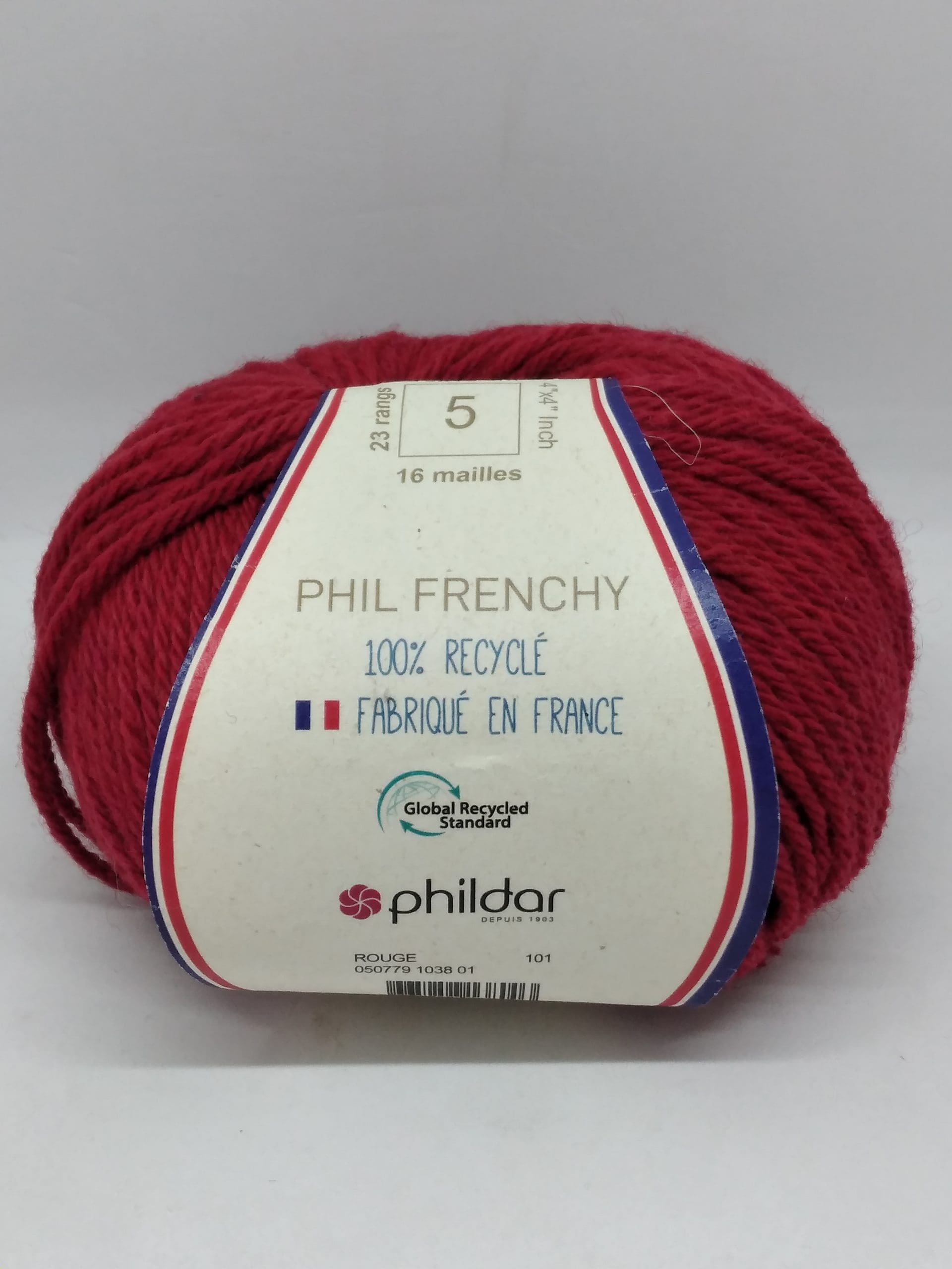 Phildar Phil Frenchy kleur 1038 rouge