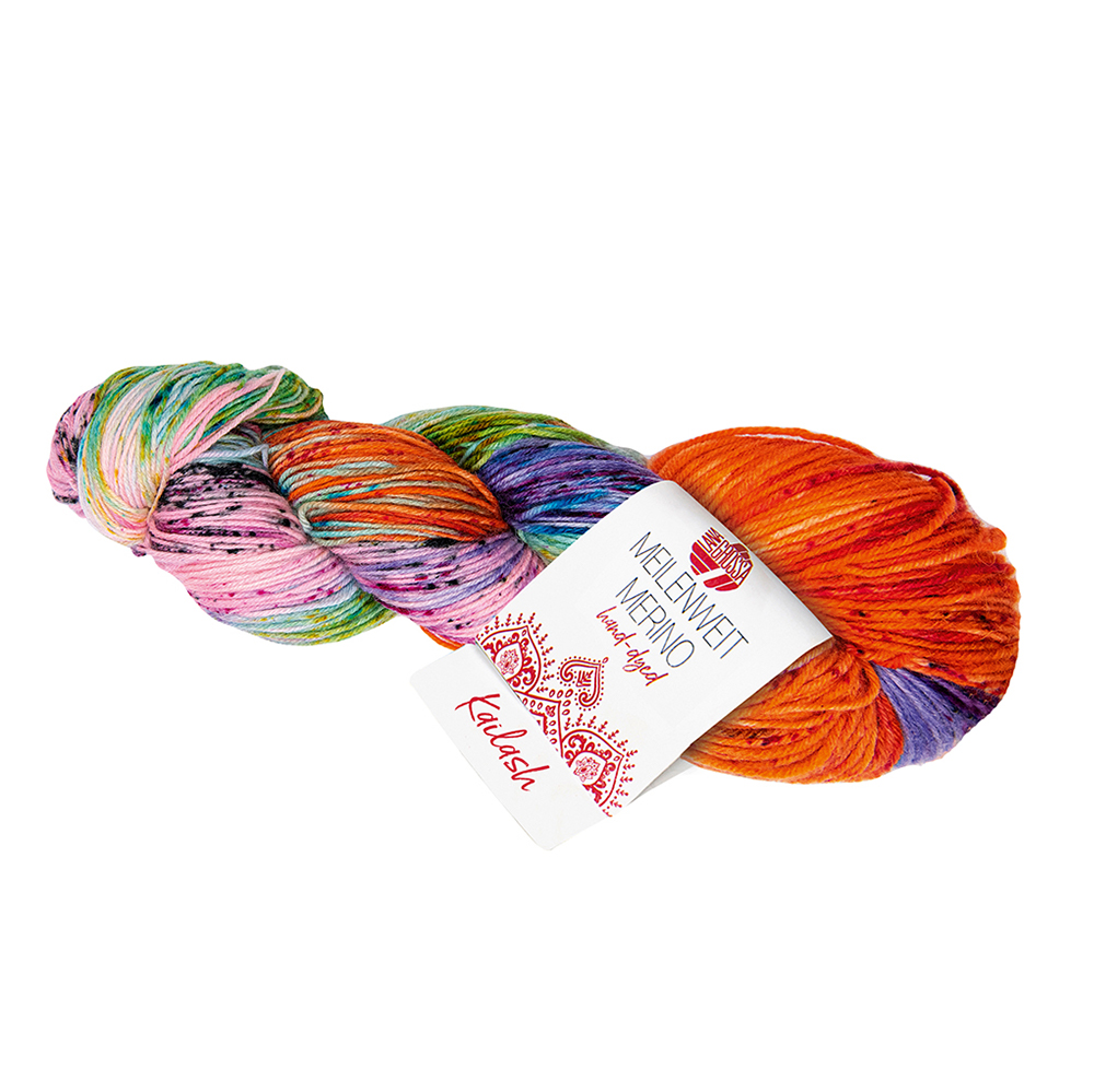 Lana Grossa Meilenweit Merino hand-dyed kleur 309