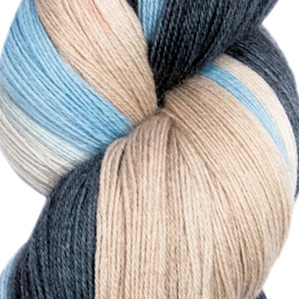 Lana Grossa Cool Wool Lace hand dyed kleur 808