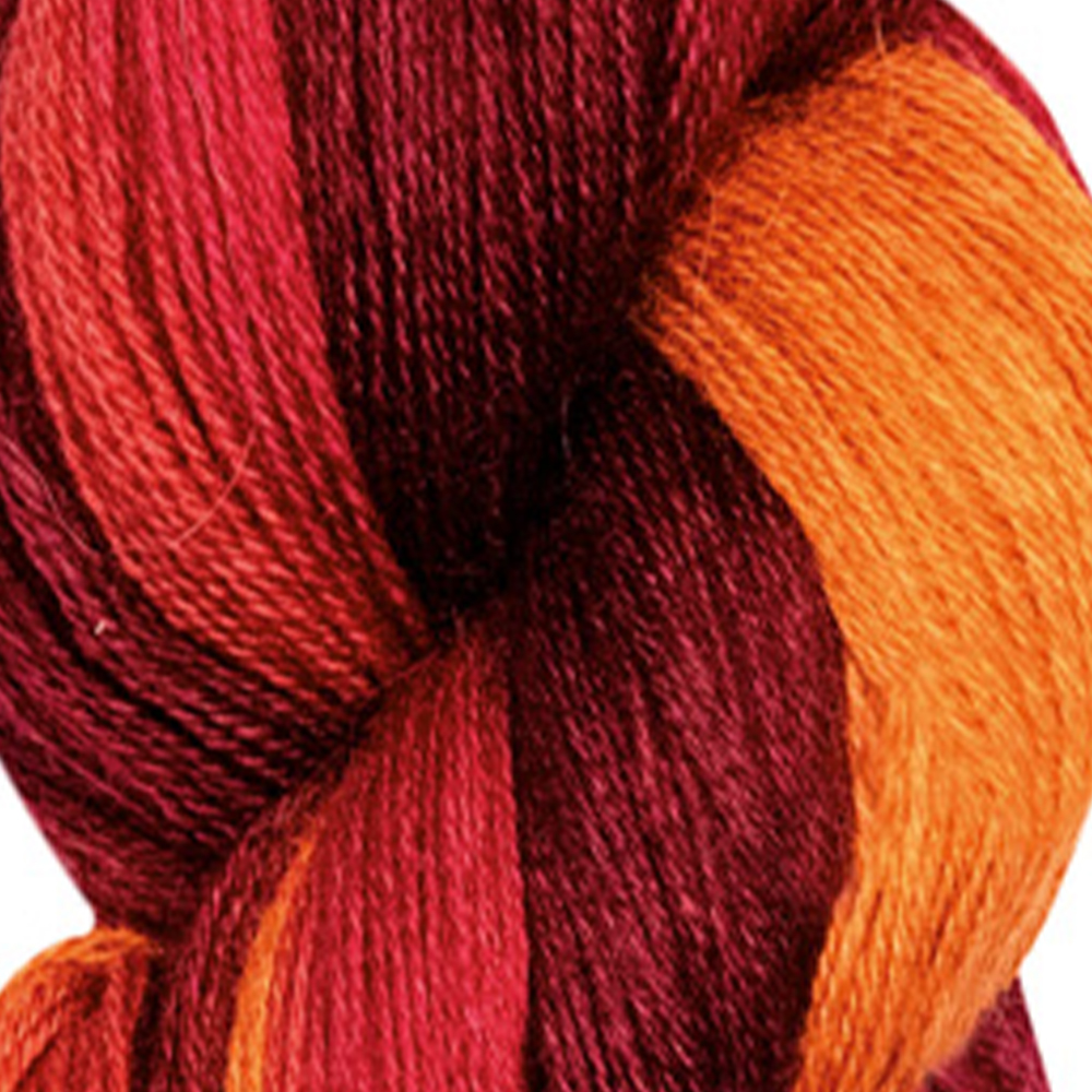 Lana Grossa Cool Wool Lace hand dyed kleur 809