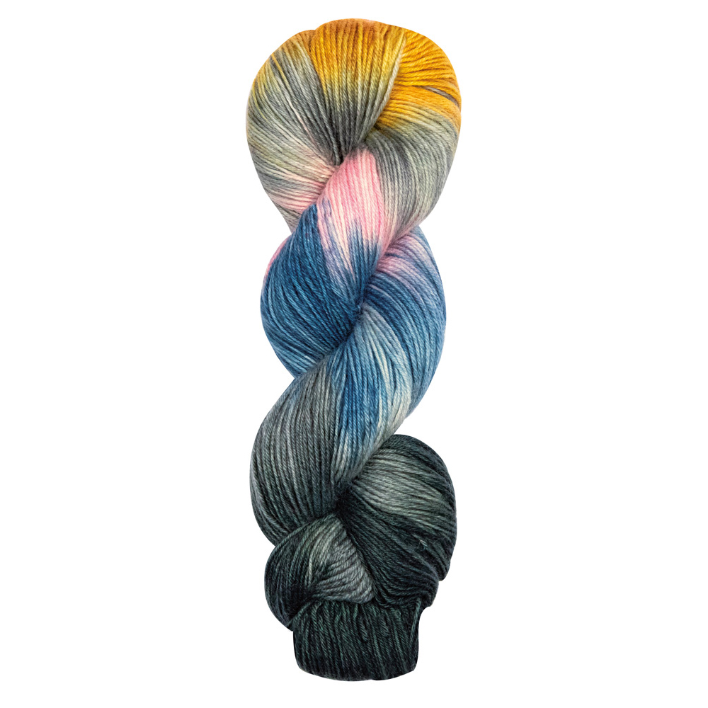 Lana Grossa Meilenweit Merino hand-dyed kleur 614 Anuj