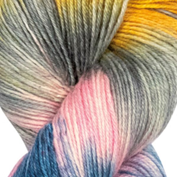Lana Grossa Meilenweit Merino hand-dyed kleur 614 Anuj
