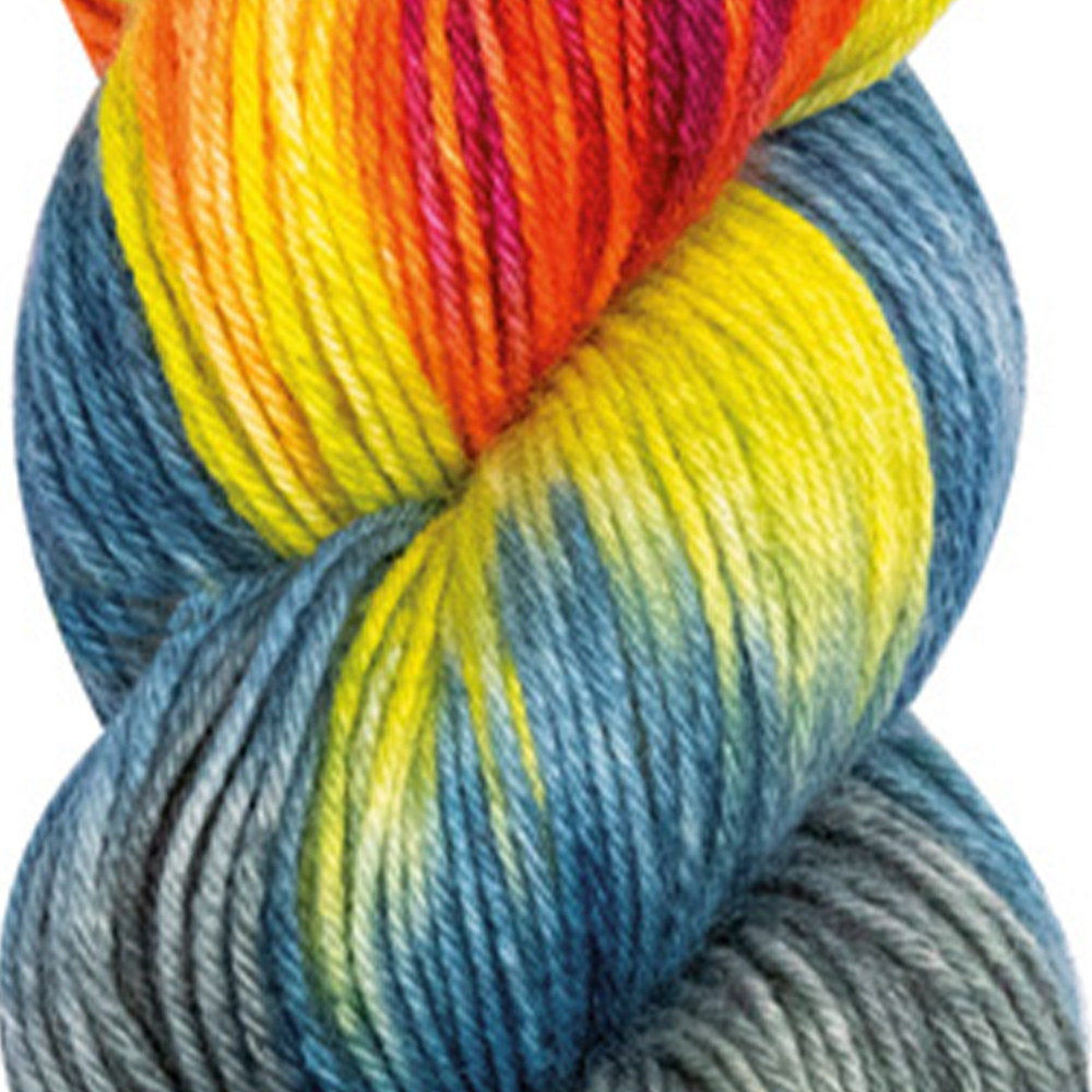 Lana Grossa Meilenweit Merino hand-dyed kleur 616 Vipin