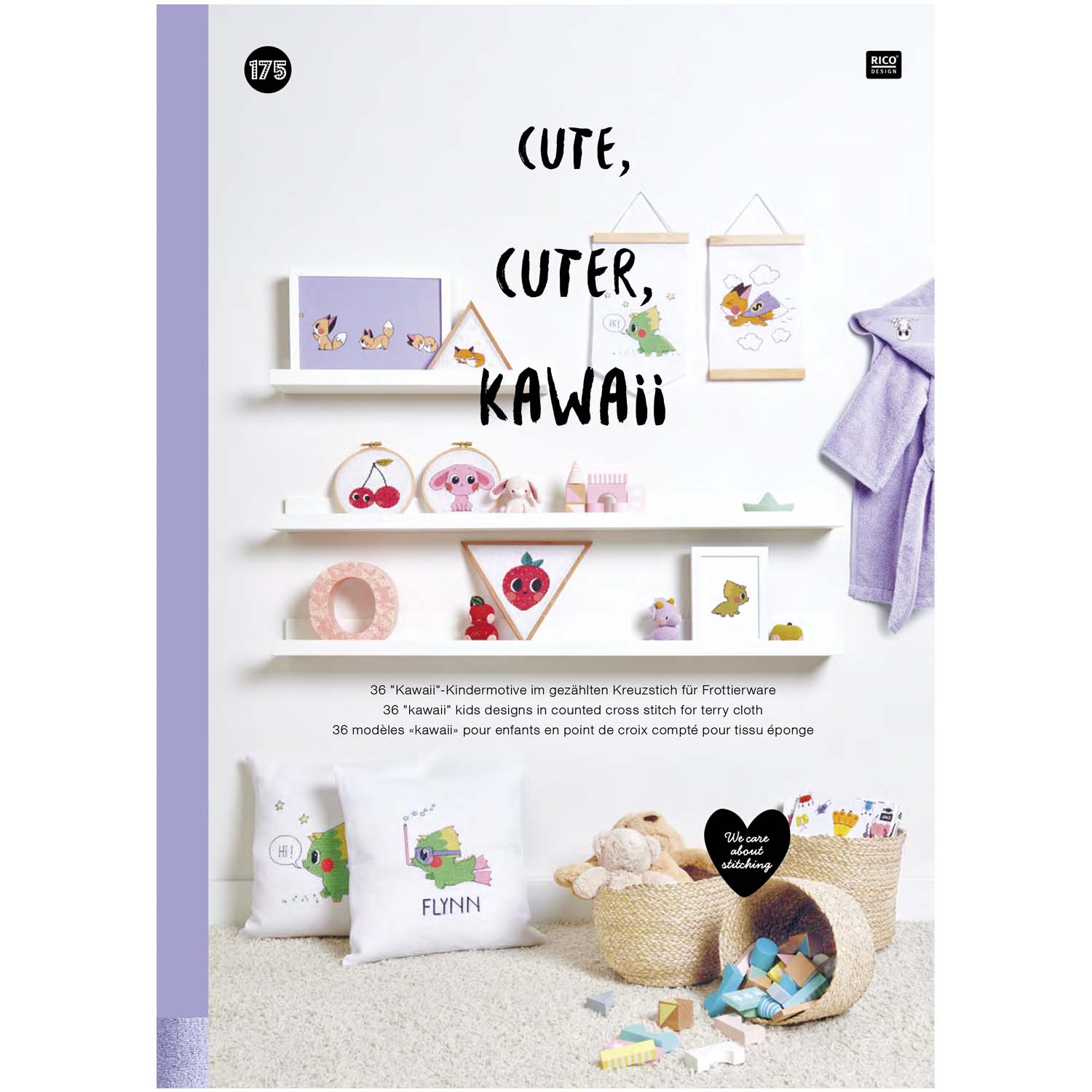 Boek Cute cuter Kawai borduurpatronen nr 175