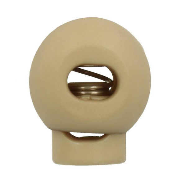 Koordstopper bol klein 15 mm beige