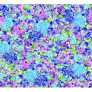 Quiltstof 110 cm breed Fire & Ice Maywood Studio MASD10051-B