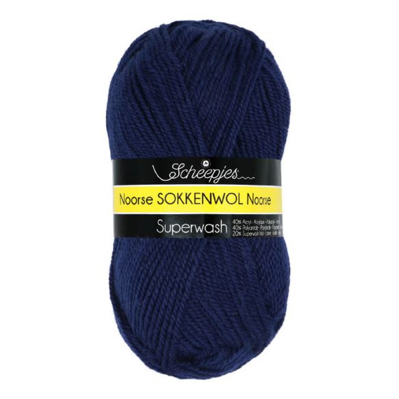 Scheepjes noorse sokkenwol markoma superwash kleur 6865 blauw