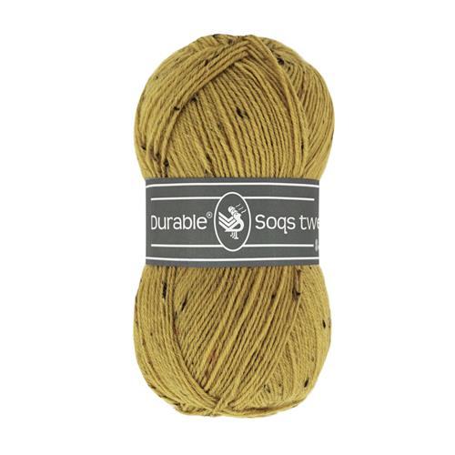 Durable Soqs Tweed kleur 2145 Golden Olive