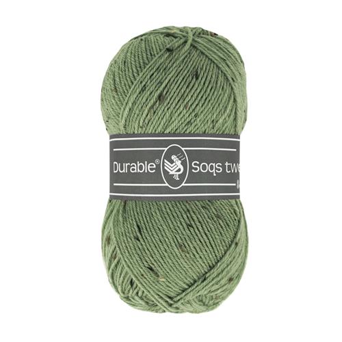Durable Soqs Tweed kleur 424 Saxon Green