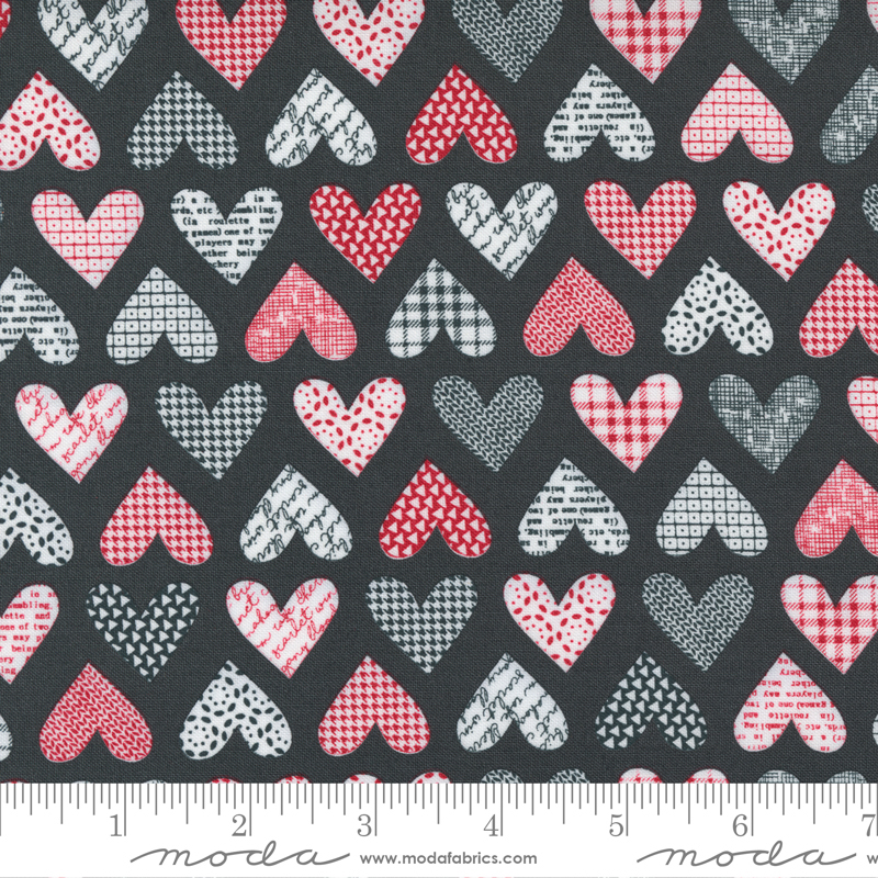 Quiltstof coupon 50 x 55 cm Moda Sweetwater Flirt 55570 23